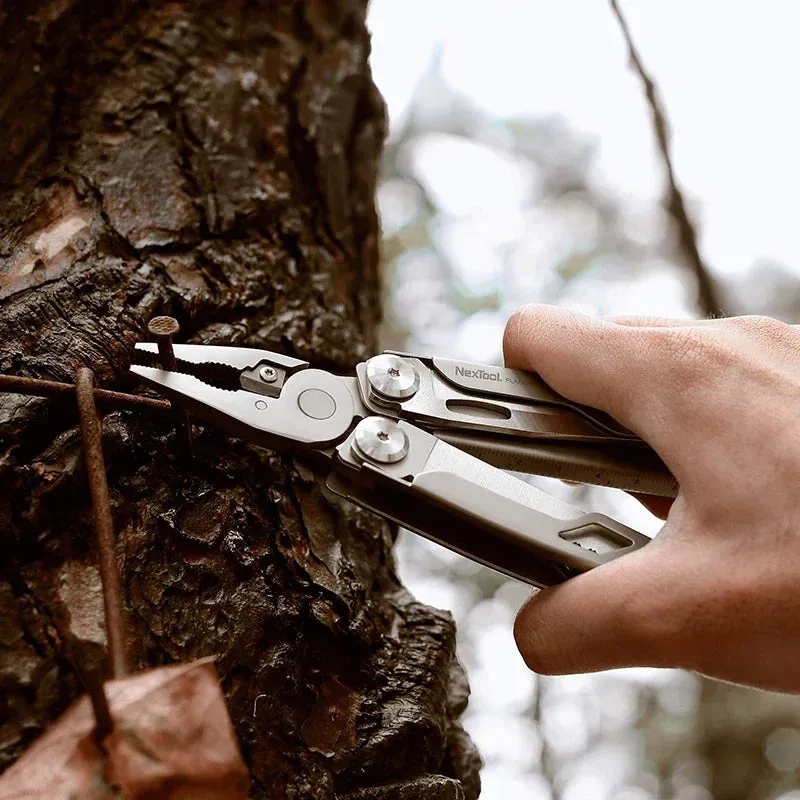 NEXTOOL Flagship Pro 16-in-1 Multitool with Pliers and Knife for EDC and Outdoor Use