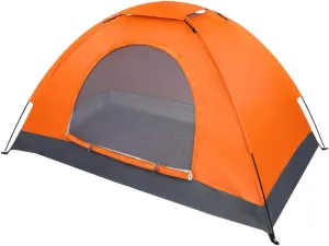 Ochine 1/2/4 Person Camping Tent Family Tents Pops Up Tent Waterproof Windproof Easy Setup Tent Lightweight Dome Tent for Outdoor Camp, Backpacking, Hiking, etc (Ship from USA)