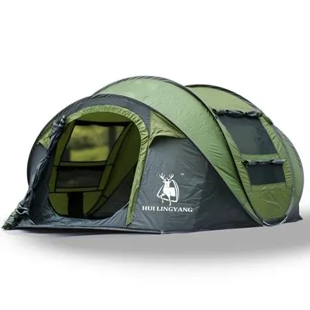 Open Family Automatically Pop Up Tents