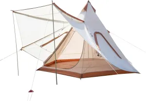 Open Rain Proof Camping Tent, Easy Setup Folding Tent for Family & Outdoor Adventures, Ideal for Hiking, Picnics, and Wilderness Camping – Spacious 382x325x245 cm