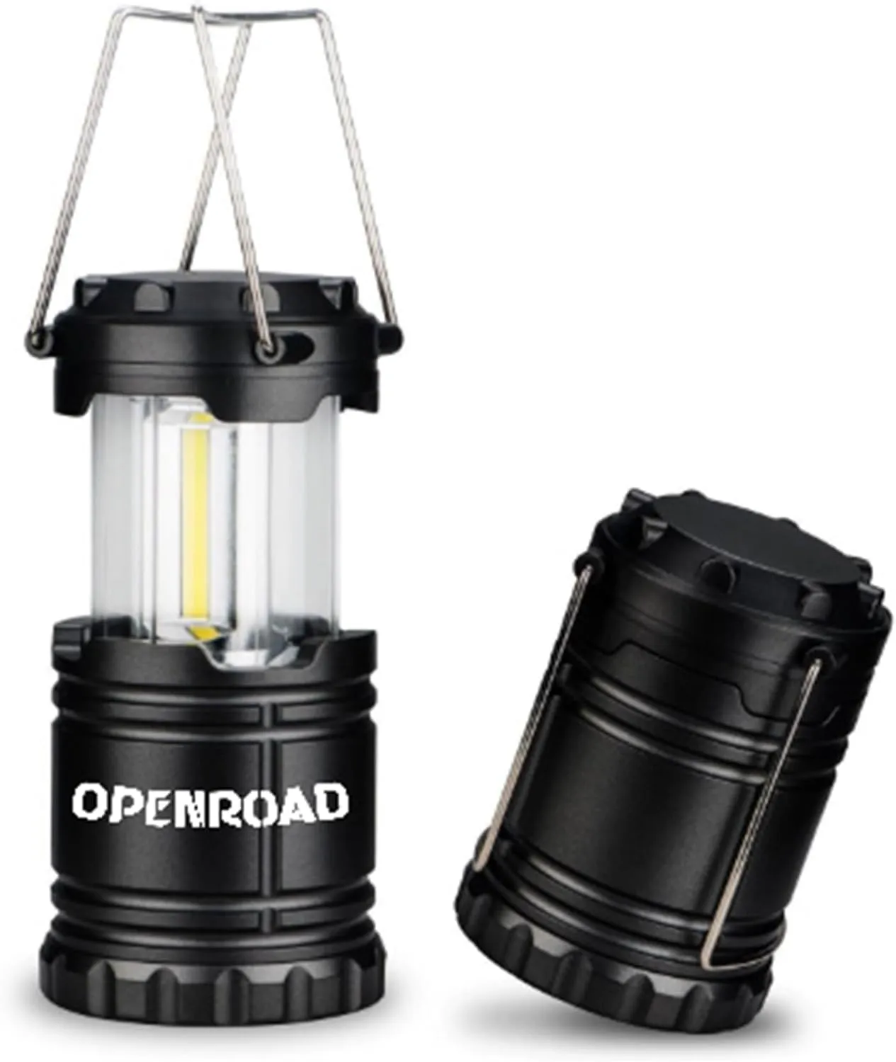 OPENROAD Portable LED Camping Lantern & Flashlight – Battery Operated, Waterproof, Rechargeable Emergency Light for Power Outages, Hiking, and Survival Kits