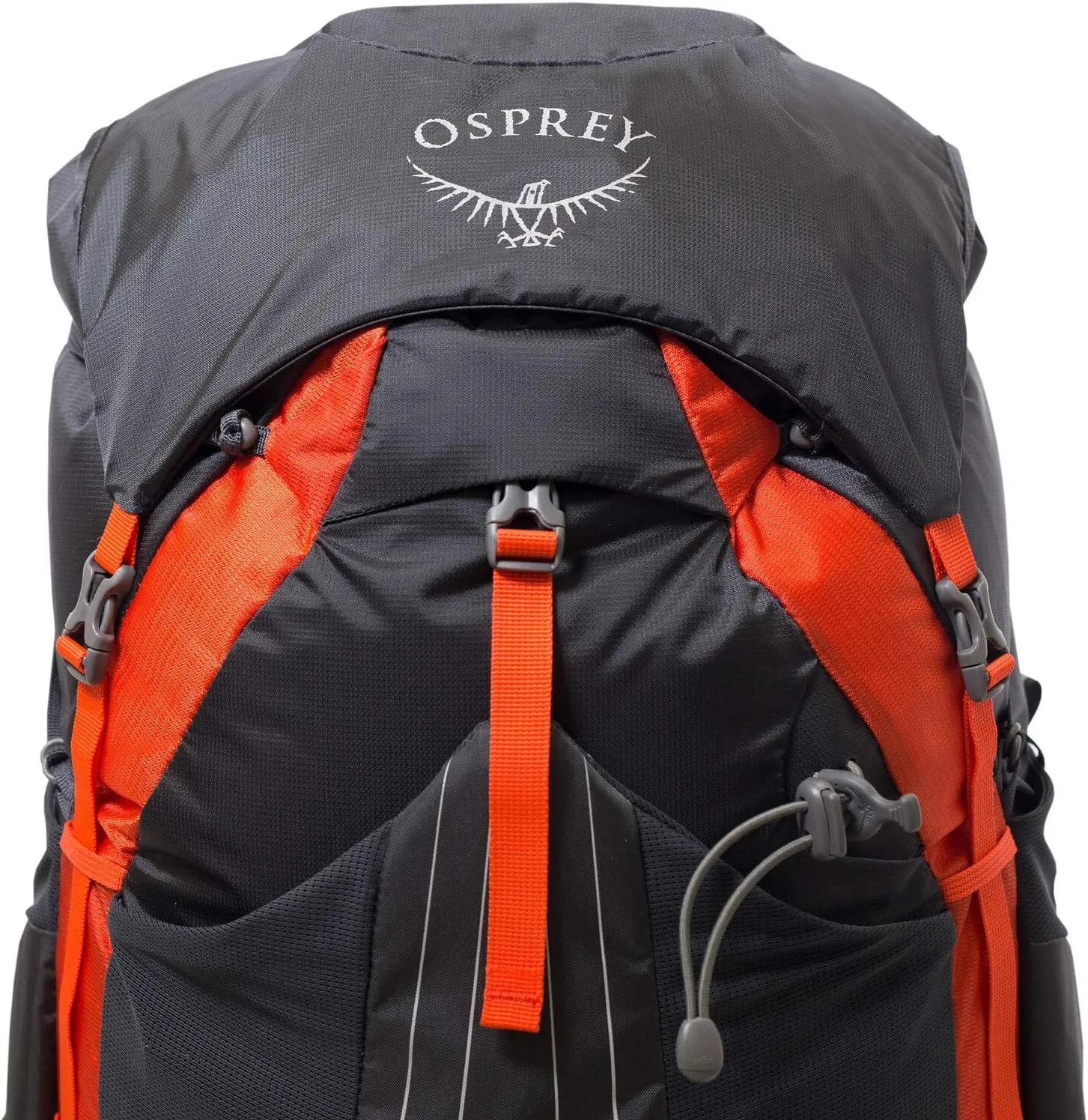 Osprey Exos 38L Men's Ultralight Backpacking Backpack, Blaze Black