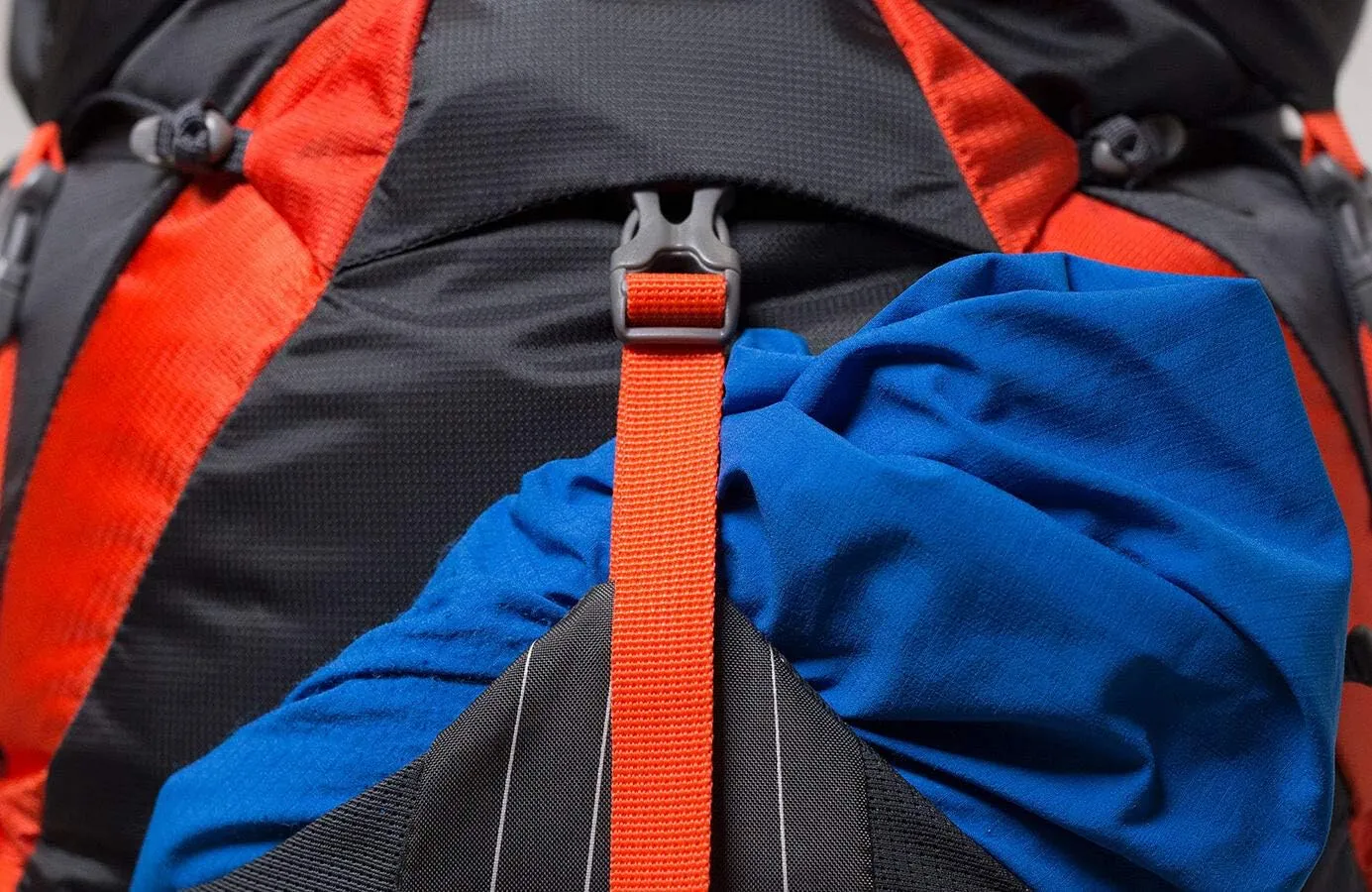 Osprey Exos 38L Men's Ultralight Backpacking Backpack, Blaze Black