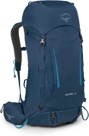 Osprey Kestrel 38L Men's Backpacking Backpack, Atlas Blue, L/XL