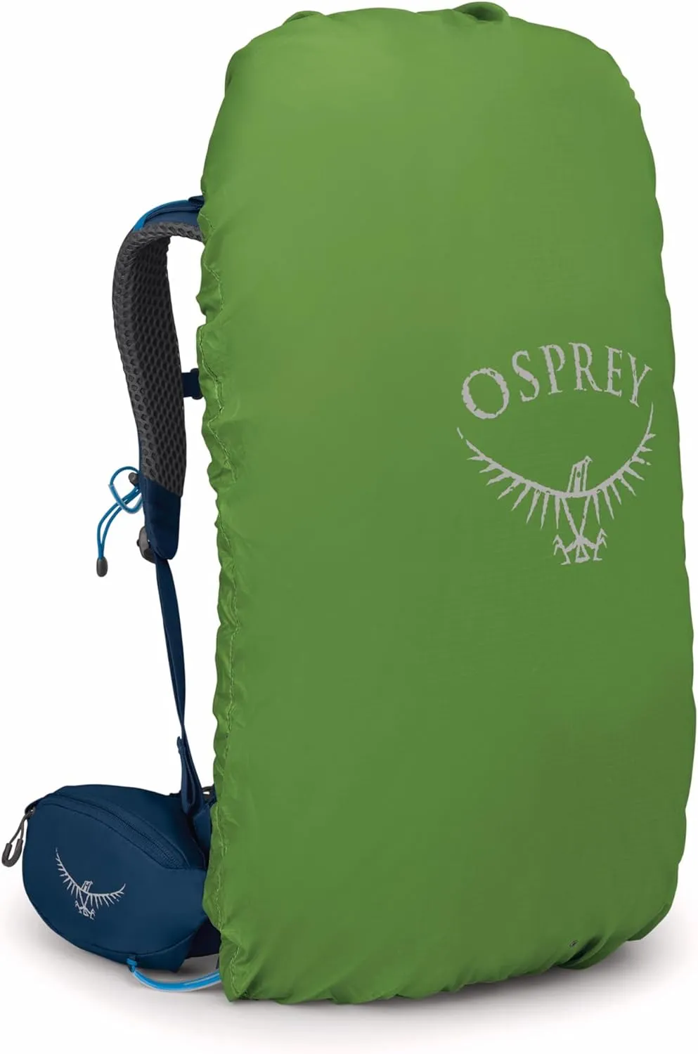 Osprey Kestrel 38L Men's Backpacking Backpack, Atlas Blue, L/XL