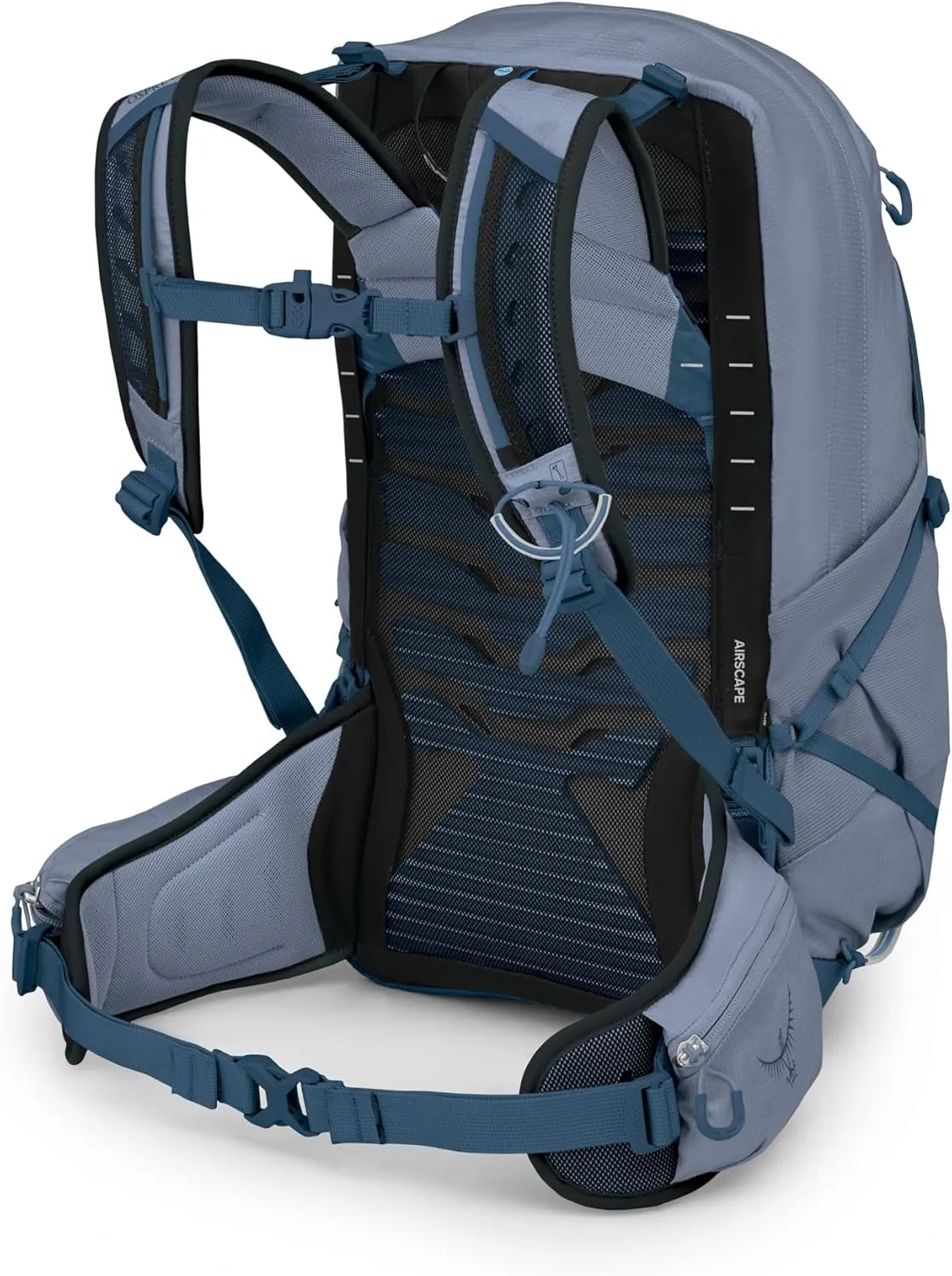 Osprey Tempest 22L Women's Lightweight Hiking Backpack with Hipbelt, Anchor/Blue Atlas