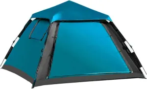 Outdoor Automatic Quick Open Tent Waterproof Camping Tent 3-4 Person Instant Setup Tent