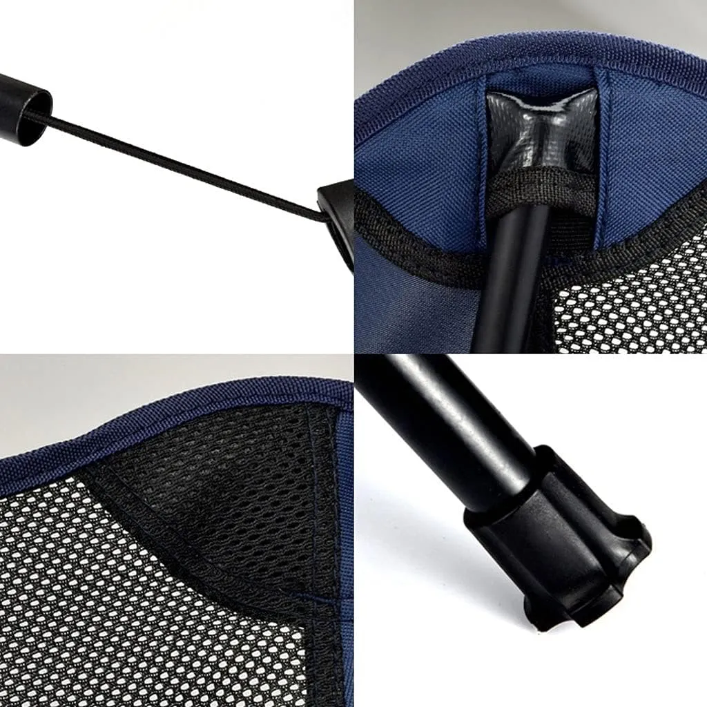 Outdoor Beach Chair Ultra-Light Folding Chair,High-Back Camping Chair,Breathable Mesh Backpack Chair,Outdoor,Camping,Picnic,Hiking,Travel Camping Backpack (Color : C)