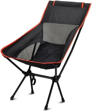 Outdoor Beach Chair Ultra-Light Folding Chair,High-Back Camping Chair,Breathable Mesh Backpack Chair,Outdoor,Camping,Picnic,Hiking,Travel Camping Backpack (Color : C)