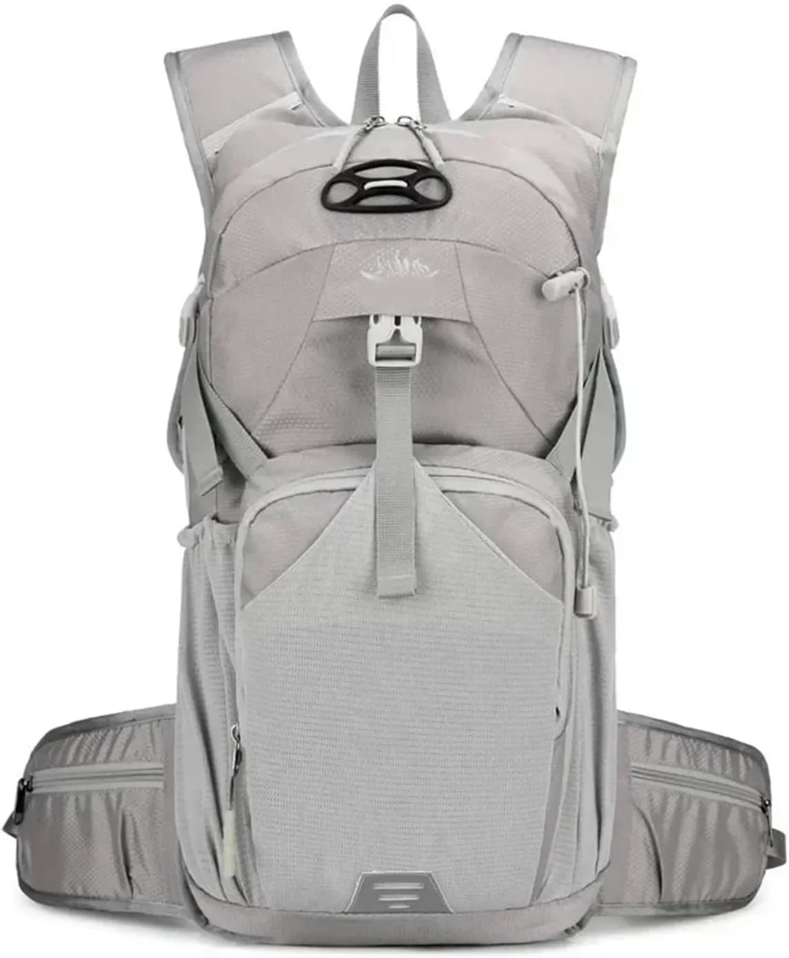 Outdoor Camping Breathable Backpack Large Capacity Outdoor Climbing Bag Trekking Sport Bags Backpack(Gray)