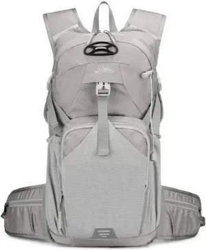 Outdoor Camping Breathable Backpack Large Capacity Outdoor Climbing Bag Trekking Sport Bags Backpack(Gray)