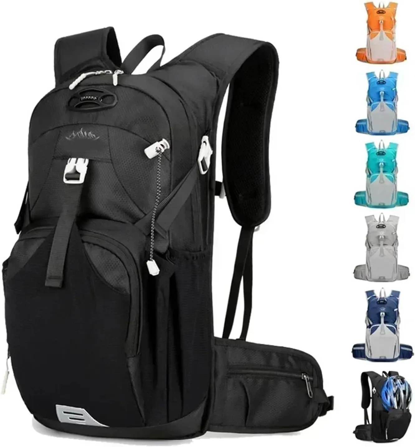 Outdoor Camping Breathable Backpack Large Capacity Outdoor Climbing Bag Trekking Sport Bags Backpack(Gray)