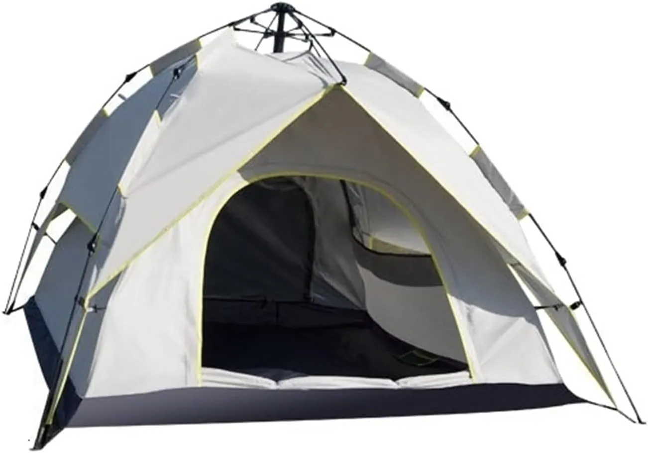 Outdoor Camping Tent Double Layer Waterproof Portable Folding Quick Opening Fully Automatic Picnic Rainproof Mountaineering Camping Tent