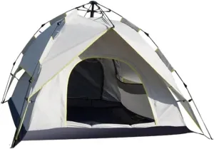 Outdoor Camping Tent Double Layer Waterproof Portable Folding Quick Opening Fully Automatic Picnic Rainproof Mountaineering Camping Tent