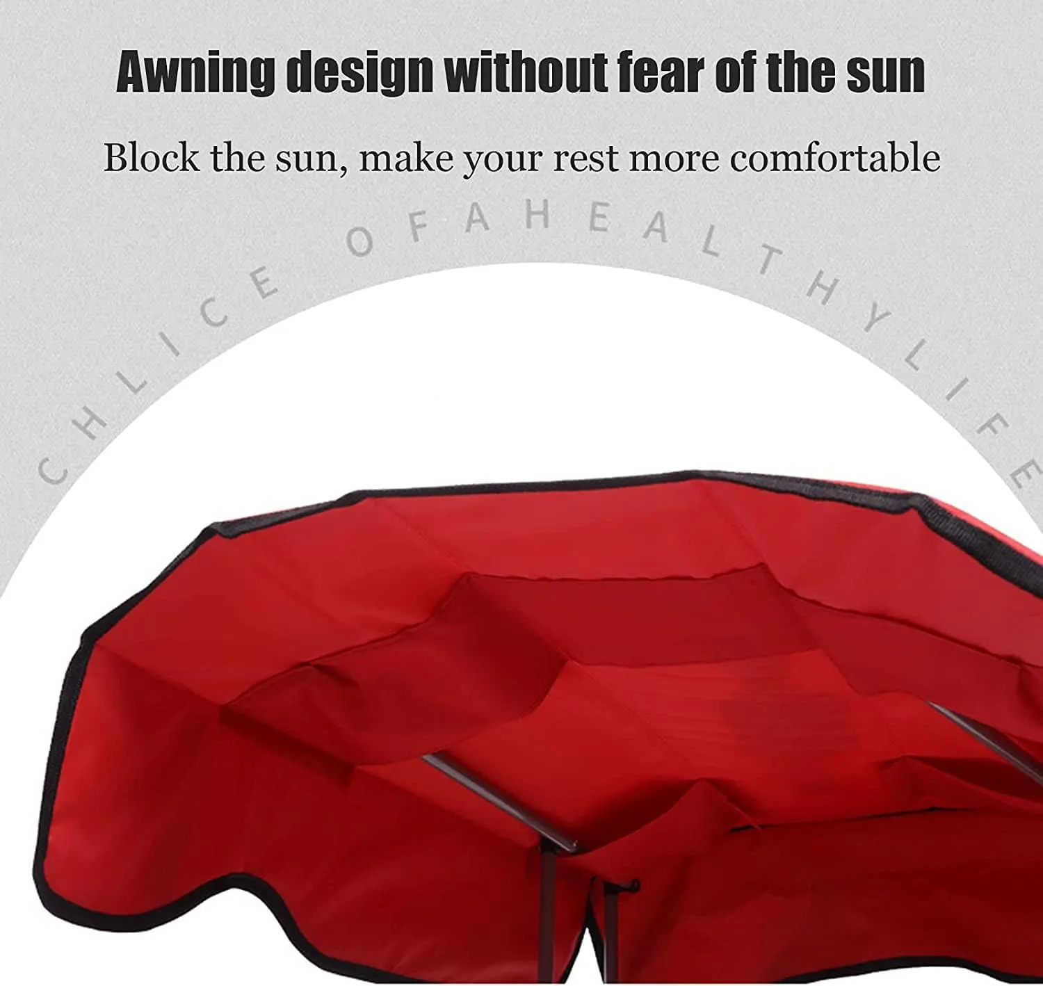 Outdoor Chair Folding Camping Chair Camping Chair With Shade Canopy Chair, Folding Recliner, Adjustable Outdoor Beach Lightweight Sunshade Folding Chairs Camping Chair Foldable Chair ( Color : Blue ,