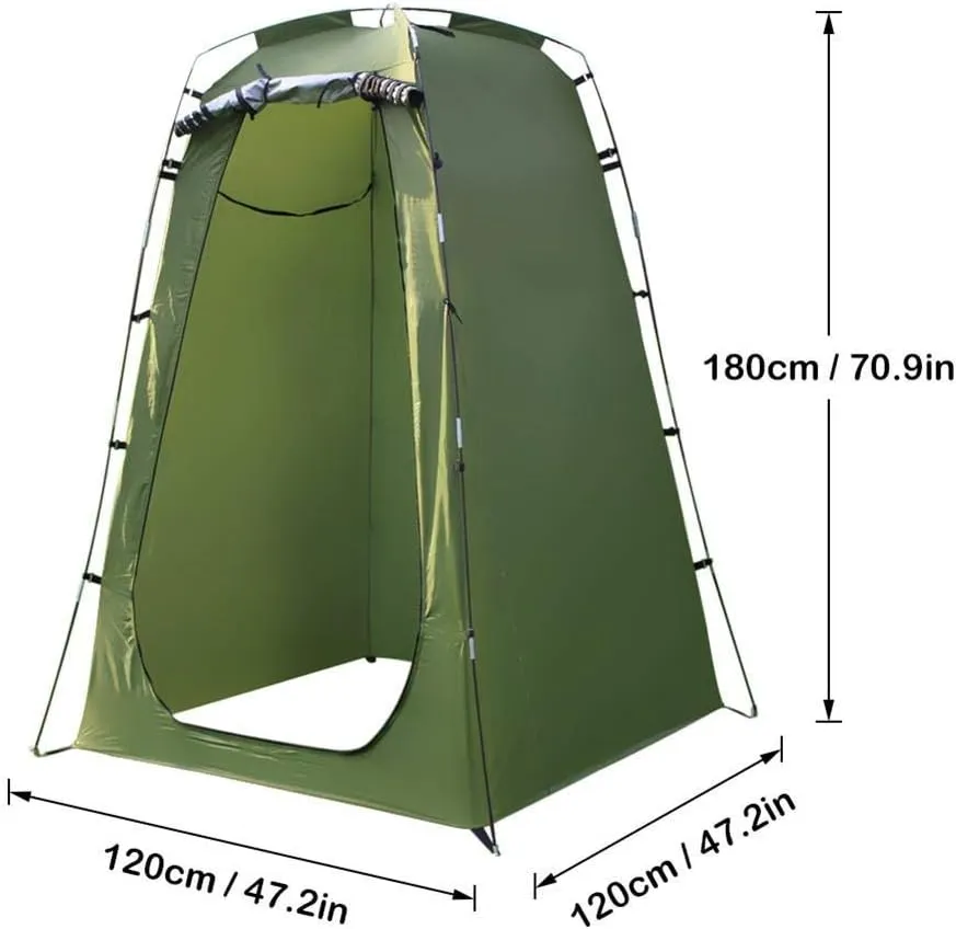 Outdoor Portable Pop Up Shower Tent,Outdoor Swimming and Changing Room,Mobile Toilet Tent,Rain Shelter for Camping BeachLightweight Sturdy,Easy Set Up,Foldable