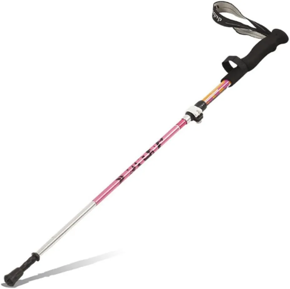 Outdoor Trekking Poles, Hiking Poles, Adjustable Walking Sticks, Aluminum Alloy Trekking Sticks, Quick Lock System, Suitable for Hiking, Camping, Climbing, Outdoor