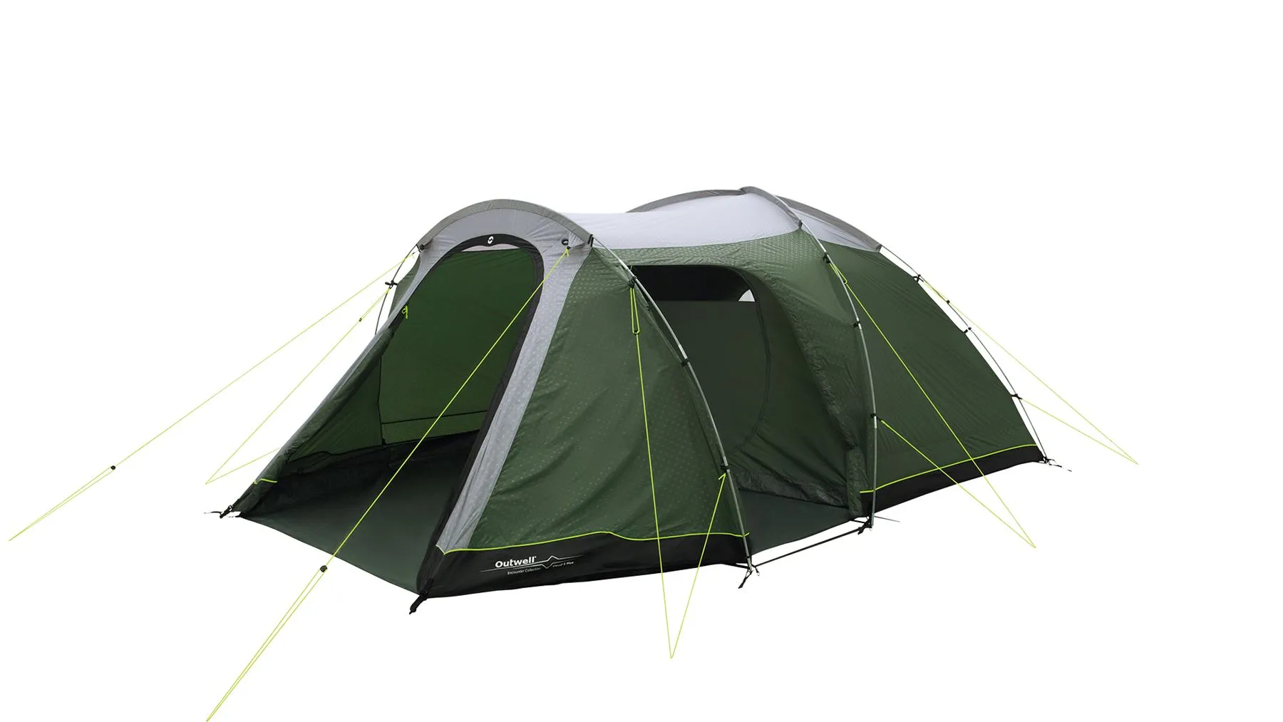 Outwell Cloud 5 Plus Pole Tent Green 5 Person