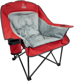 Oversized Folding Camping Chair - Portable and Comfortable, 400 lbs. Weight Capacity - Perfect for Camping and Outdoor Activities