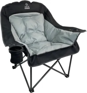 Oversized Folding Camping Chair - Portable and Comfortable, 400 lbs. Weight Capacity - Perfect for Camping and Outdoor Activities