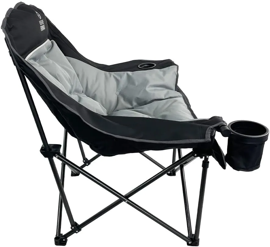 Oversized Folding Camping Chair - Portable and Comfortable, 400 lbs. Weight Capacity - Perfect for Camping and Outdoor Activities