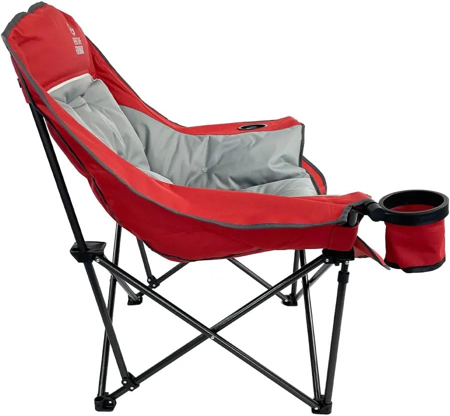 Oversized Folding Camping Chair - Portable and Comfortable, 400 lbs. Weight Capacity - Perfect for Camping and Outdoor Activities