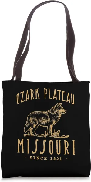 OZARK PLATEAU. WOLF OUTDOOR WILDLIFE Tote Bag