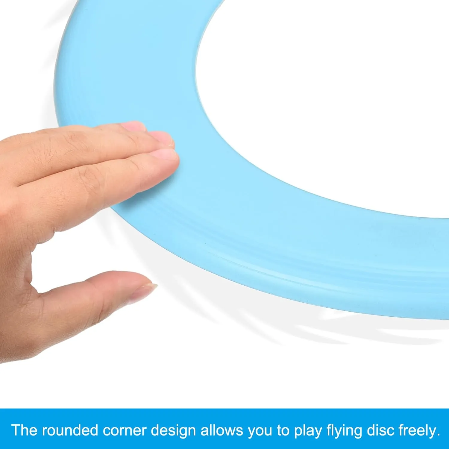 PATIKIL Flying Rings, PP Plastic Flying Discs for Sports Outdoor Playing Game Beach Pool Camping