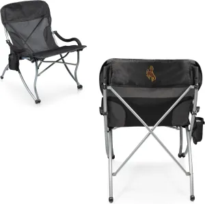 PICNIC TIME NCAA Florida State Seminoles PT-XL Heavy Duty Camping Chair, XL Beach Chair, 400 lb Capacity Camp Chair, (Black)