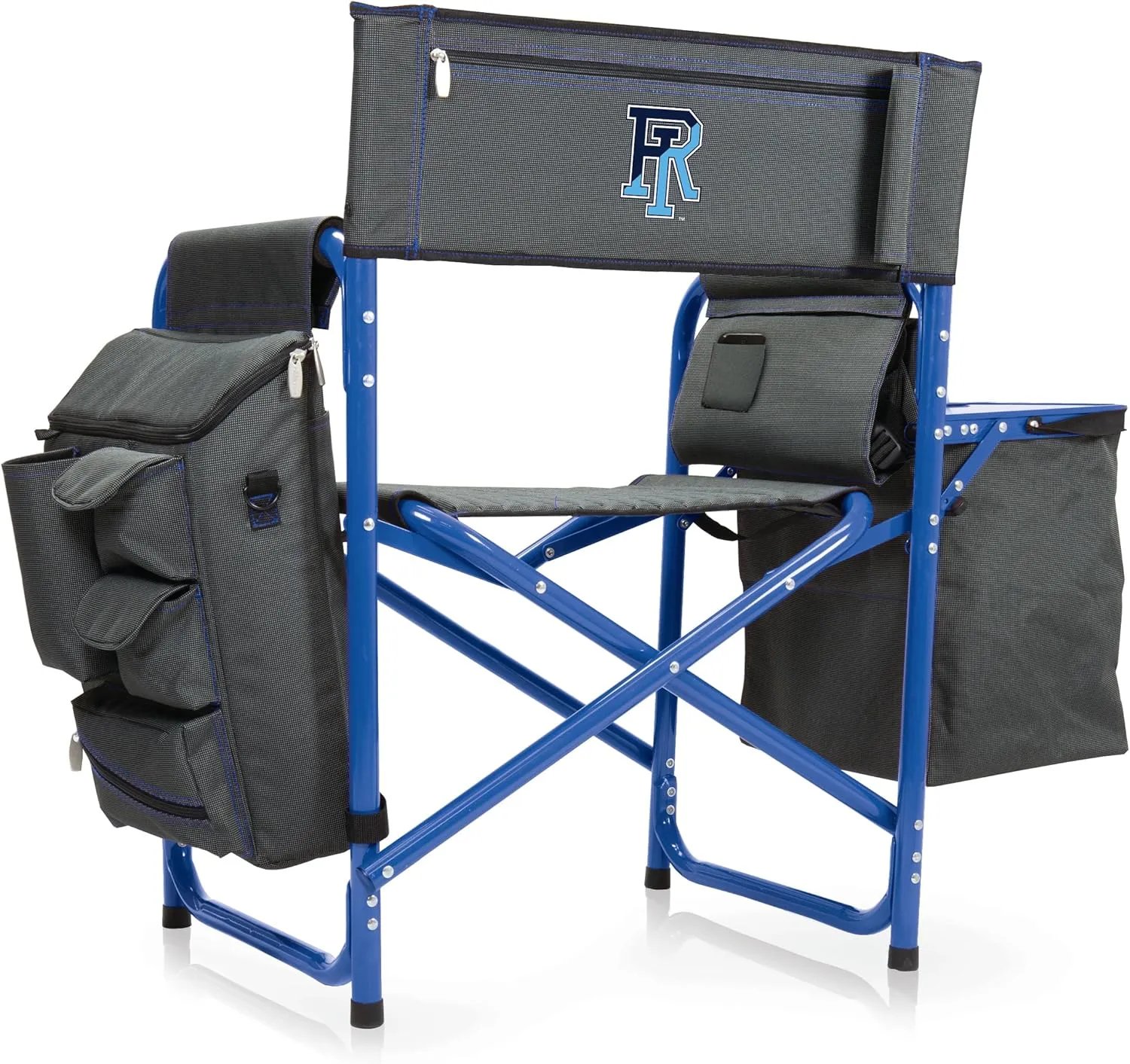 PICNIC TIME NCAA Penn State Nittany Lions Fusion Camping Chair with Side Table and Soft Cooler - Beach Chair for Adults - Lawn Chair
