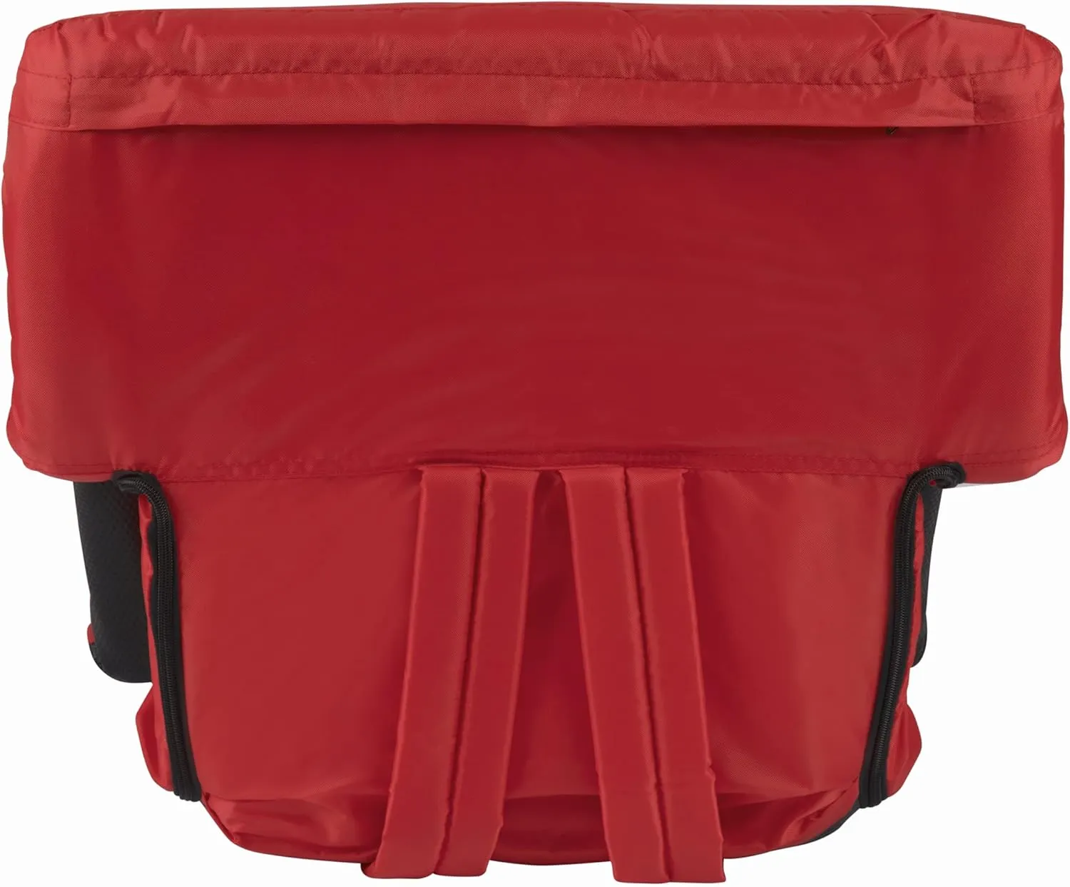 PICNIC TIME ONIVA - a Brand Ventura Reclining Stadium Seat with Back Support - Bleacher Seat - Beach Floor Chair, (Red)