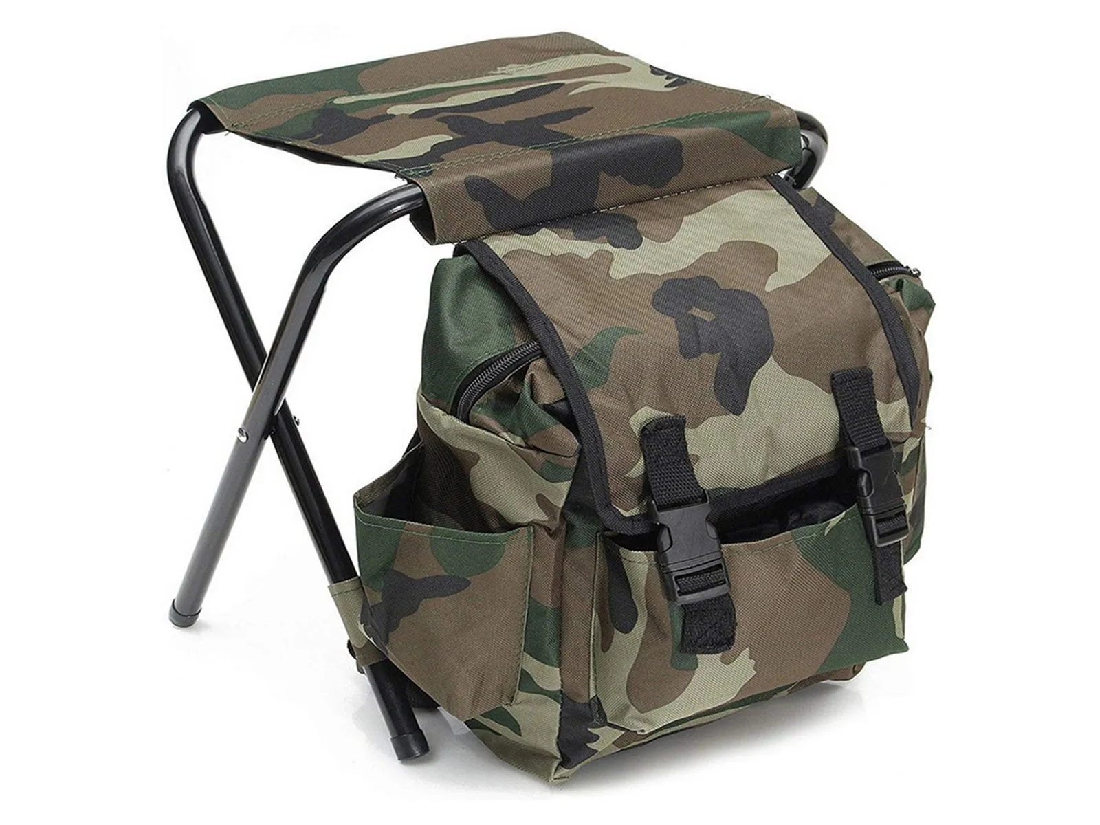 Pocket Camping 1 Foldable Chair with Stock-clearance In Time running out 2 Bag Sided Backpack Hiking Chair