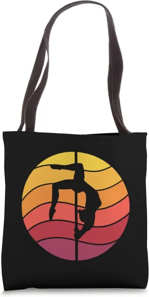 Pole Dance Retro Style Vintage Tote Bag