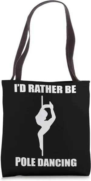 Pole Dancing Pole Dancing Coach Tote Bag