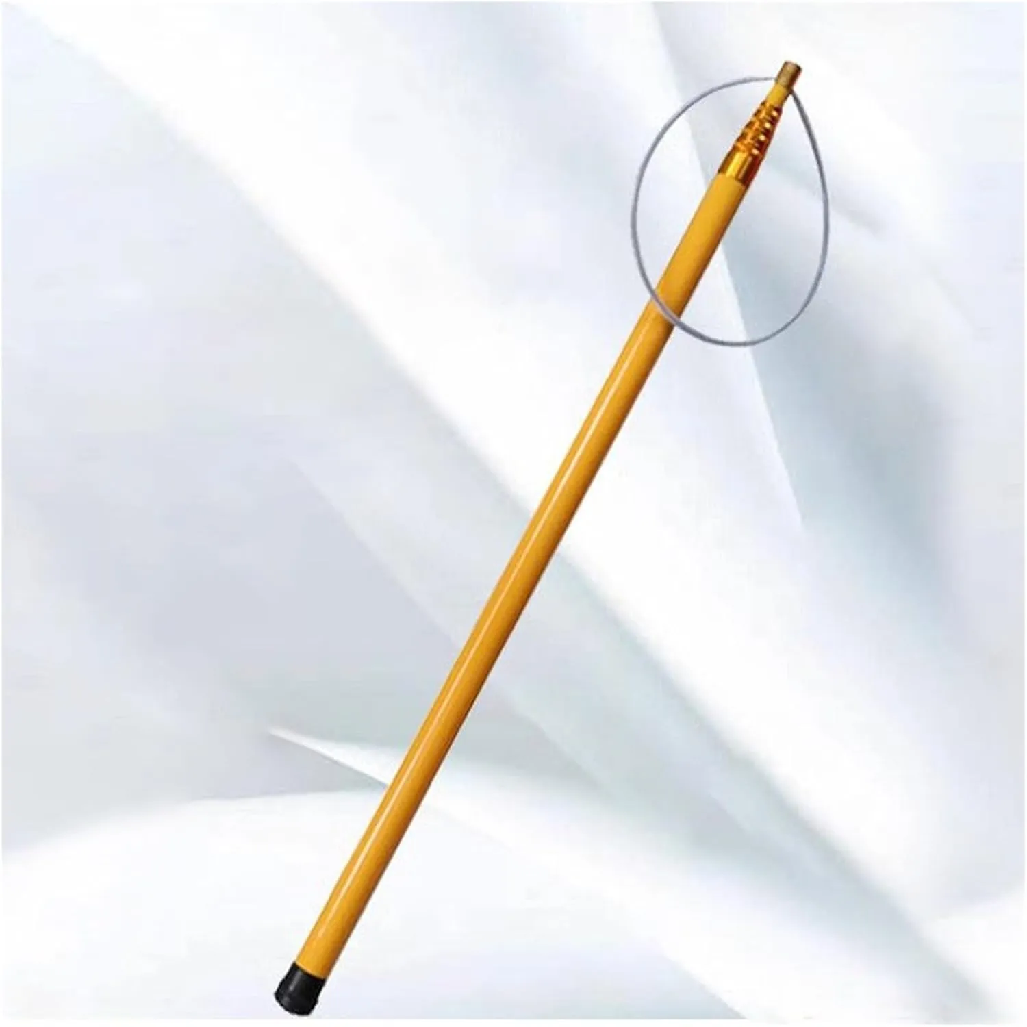Pool Safety Hook for Swimming & Boat, Telescopic Pool Safety Rescue Pole Emergency Lifeline Hook Portable Professional Life Saving Tension Bar Fiberglass Rescue Hook(18 ft/5.5 m/216.5INch)