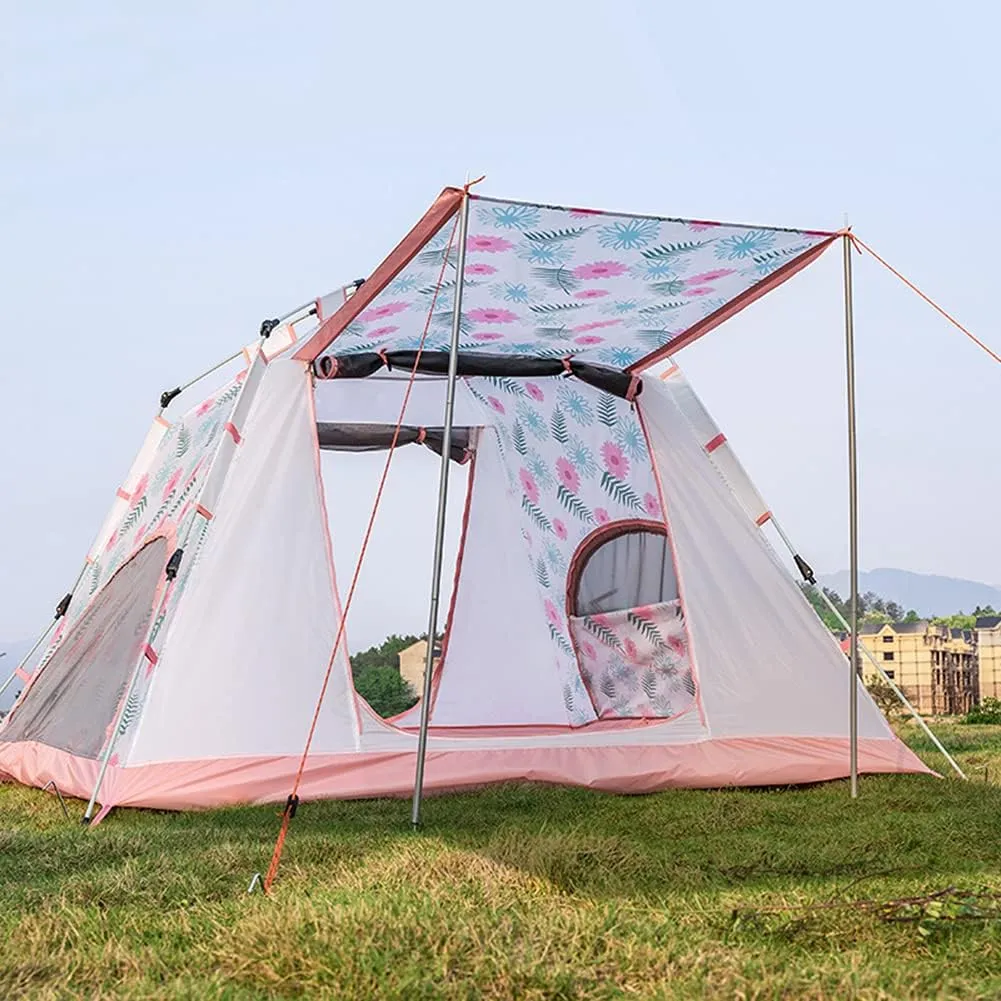 Pop Up Beach Tent Sun Shelter Easy Set Up Waterproof Beach Shelters Tent Lightweight Portable Instant Camping Tent for Hiking Backyard