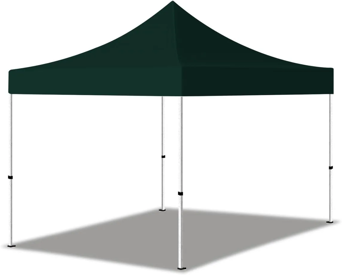 Pop Up Canopy 10x10 Pop Up Canopy Outdoor Canopy Tent Heavy Duty Party Tent Camping Tent Easy Up Canopy Commercial Event Canopy Portable Tent for Camping and Outdoor Activities - Green