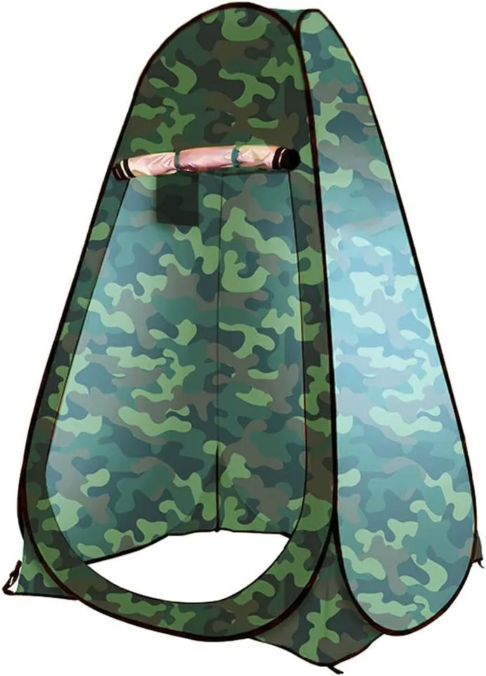 Pop Up Changing Room Privacy Tent Instant Portable Shower Tent Outdoor Toilet Dressing/Changing Room Portable Shelter Tent with Carrying Bag for Camping Hiking Beach Bathroom