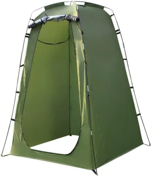 Pop-Up Changing Tent, 190T 47x47x75 Changing Tent with Zippered Window & Door, Shower with 4 Windproof Rope & 4 Peg, Water & Sun Proof Portable Privacy for Outdoor, Style 2 P