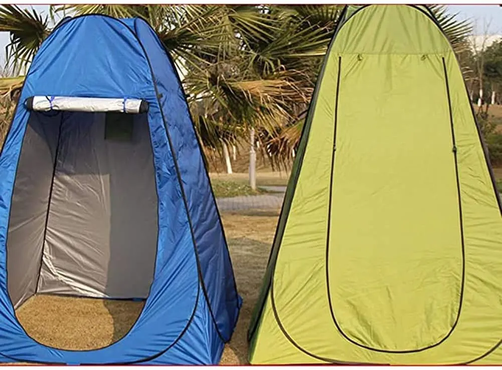 Pop Up Privacy Shower Tent, Portable Outdoor Bathroom Tent,for Camping Beach - Easy Set Up, Foldable with Carry Bag, 150*150*190