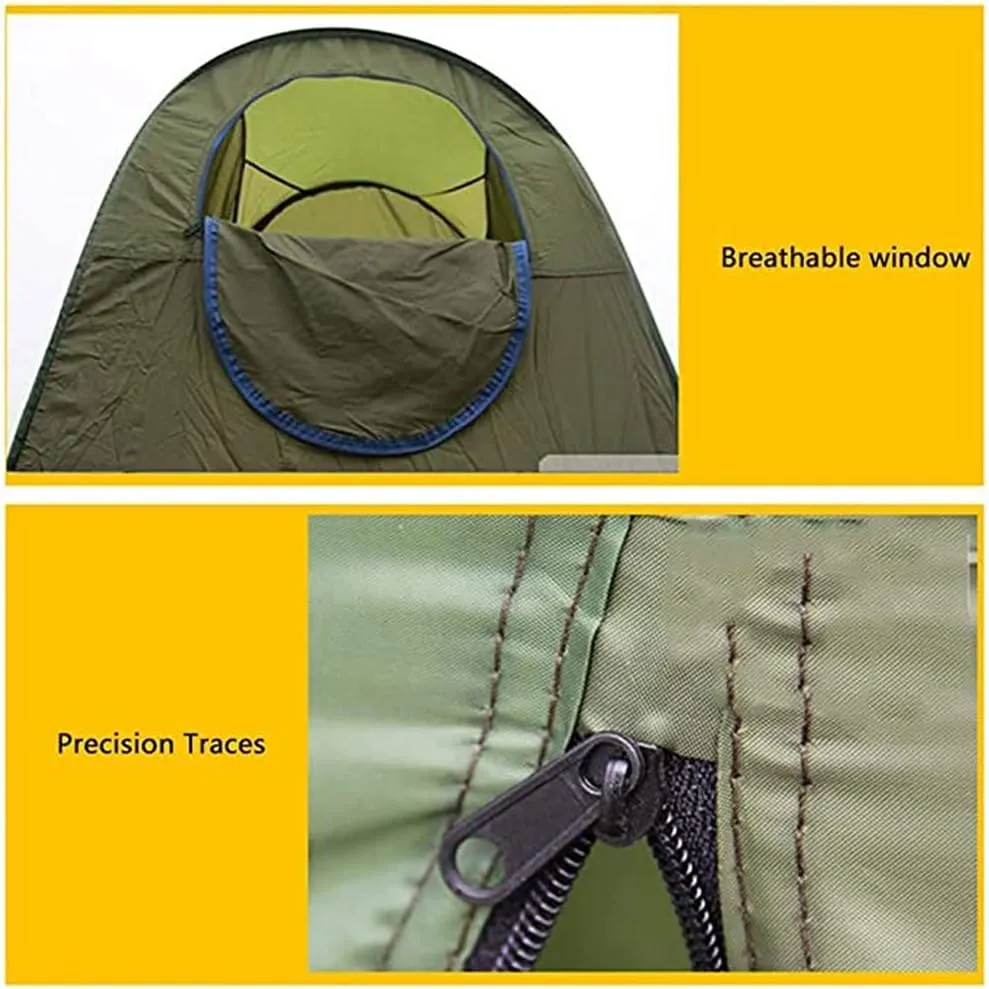 Pop Up Privacy Shower Tent, Portable Outdoor Bathroom Tent,for Camping Beach - Easy Set Up, Foldable with Carry Bag, 150*150*190