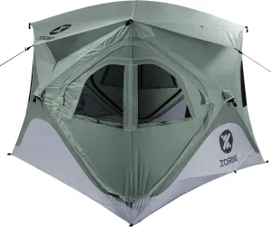 Pop Up Tent for Camping, Instant Cabin Tent 4 Person, Waterproof Hub Tents with Rainfly & Removable Floor, Easy Setup in 60 Seconds, Windproof Large Family Shelter for Outdoor & Overlanding