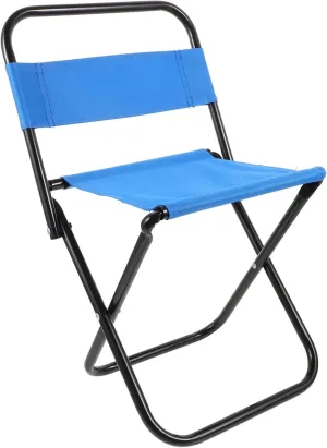 POPETPOP Portable Folding Camping Chair Lightweight Compact Outdoor Stool for Fishing Hiking and Picnics Durable Ergonomic Design Space Saving and Easy to Use
