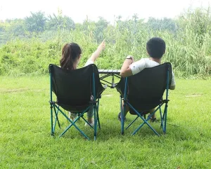 Portable Chairs Outdoor Garden Recliner Camping Chair Folding Moon with Storage Bag for Hiking Beach Fishing