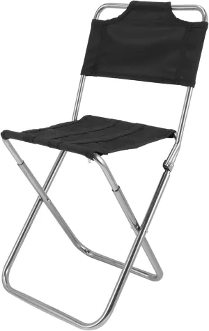 Portable Folding Chair Lightweight Camping Stool with Storage Bag Convenient Beach Accessory for Fishing Outdoor Activities and Relaxation Strong Space Saving Design