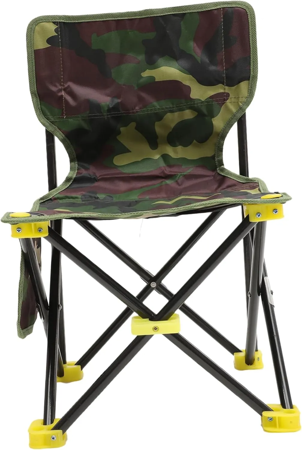 Portable Folding Fishing Chair Lightweight Durable for Outdoor Activities Camping BBQ and Beach Compact Design with Comfortable Backrest