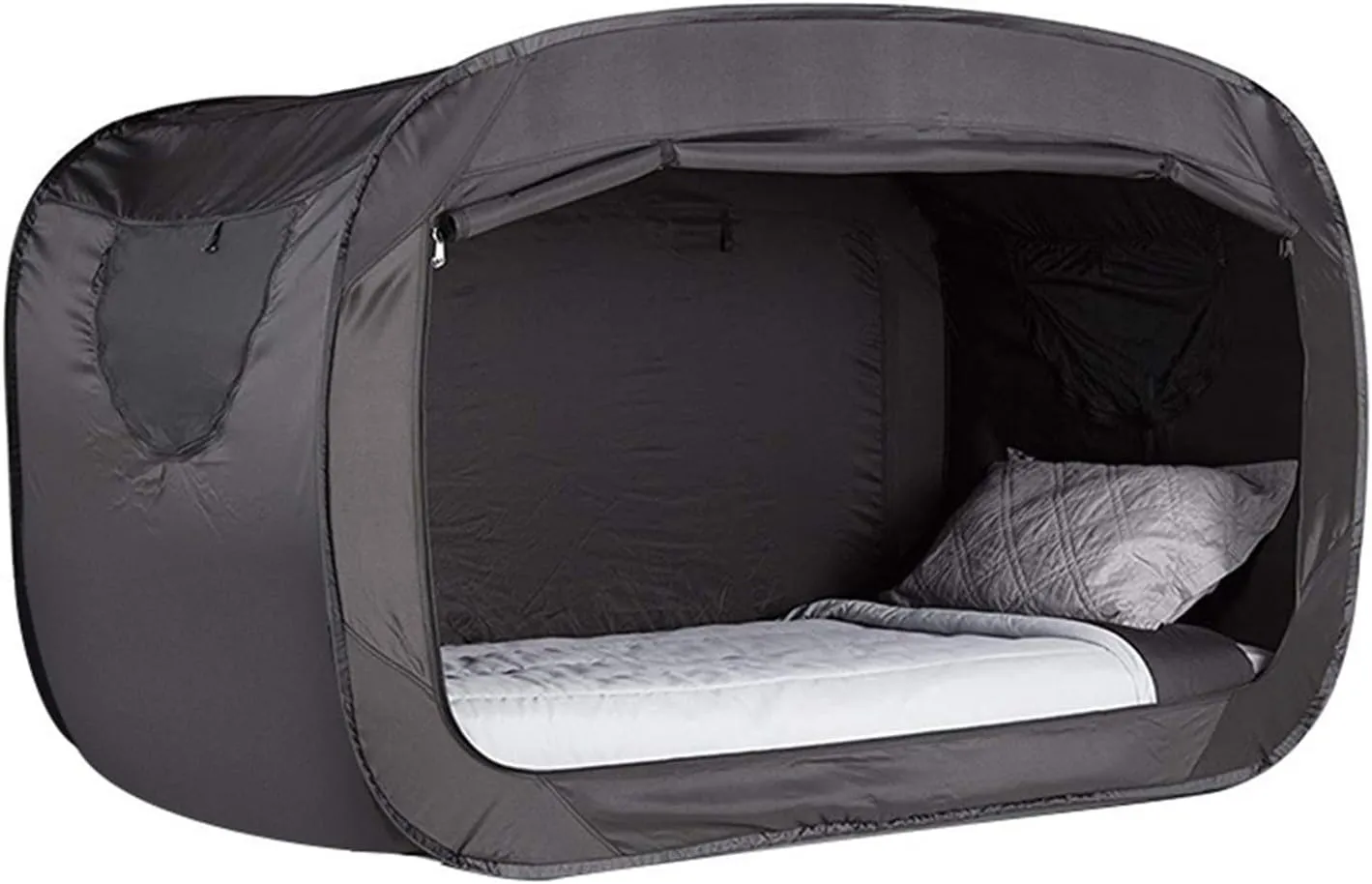 Portable Folding Privacy Pop Bed Tent Sunlight Block Camping Pop Bed Tent with Protection Easy Setup and Storage