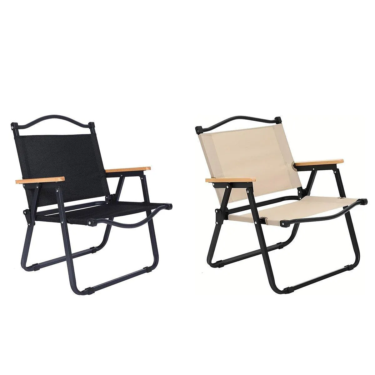 Portable Outdoor Folding Chair Light Aluminum Alloy Stool for Camping Picnic