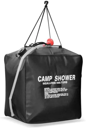 Portable Outdoor Shower - Camp Shower 10 Gallon Capacity - Outdoor Solar Shower with Hose and Shower Head