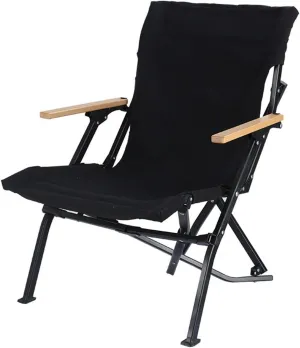 Portable Oxford Cloth Back Recliner Outdoor Folding Chair Aluminum Beach Leisure Camping Chair